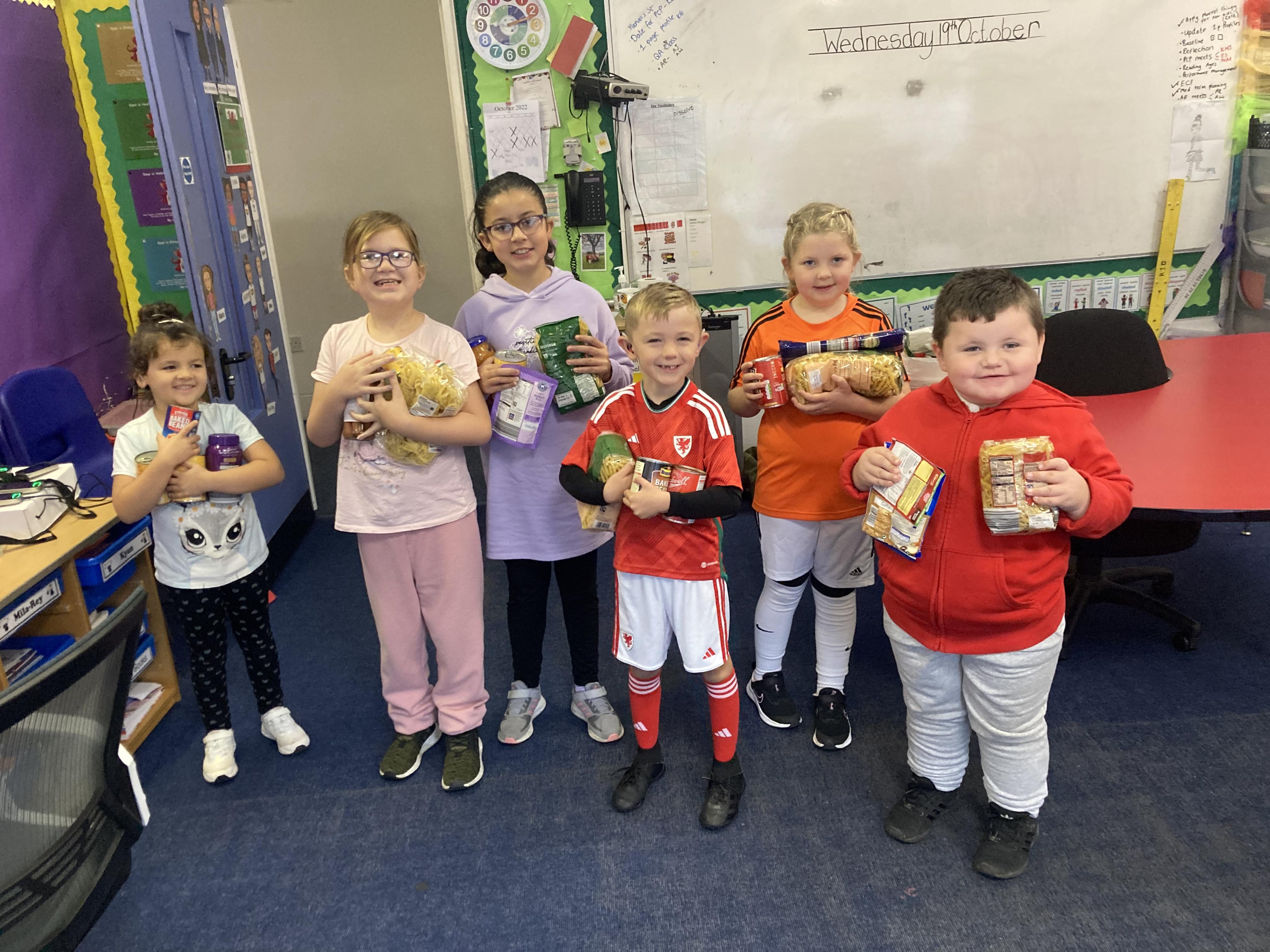 Thank you for your Harvest donations 